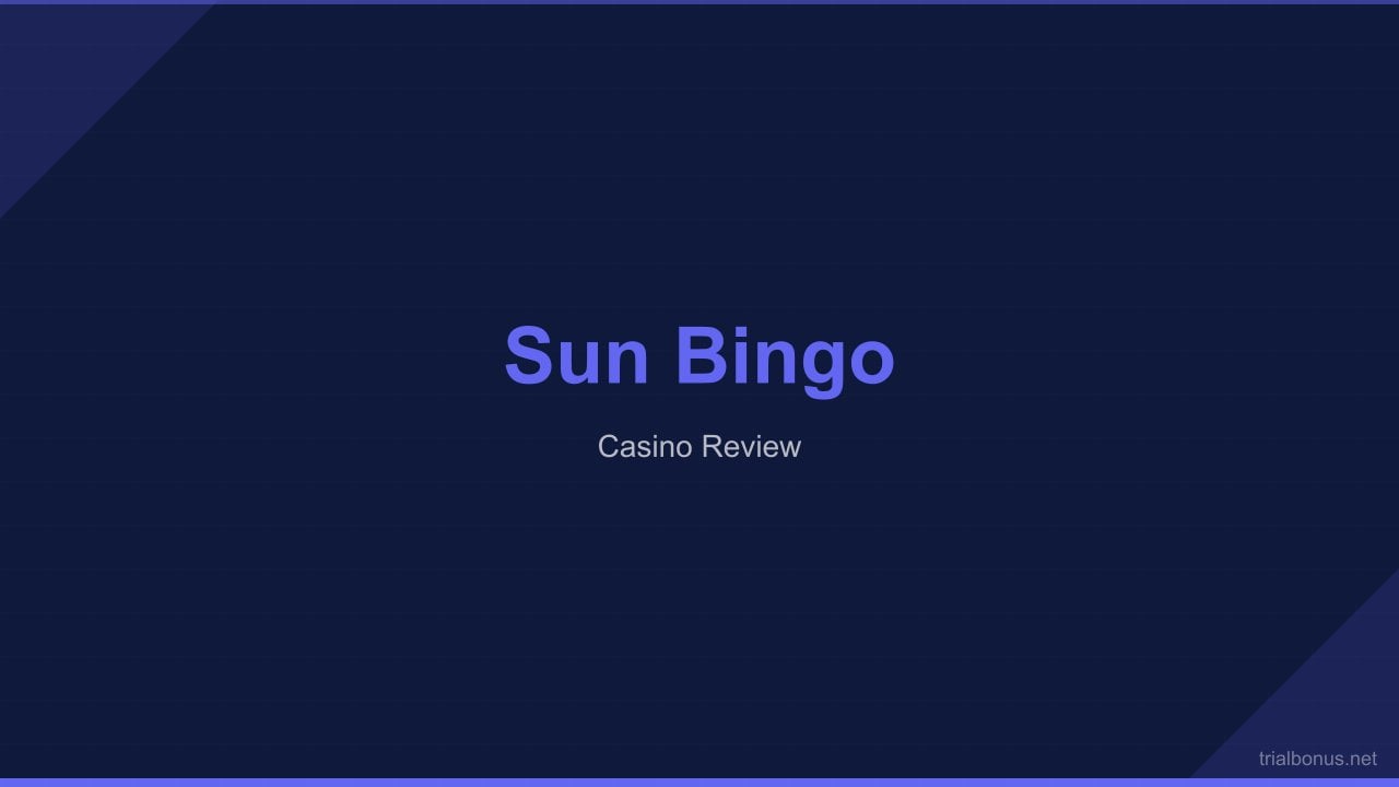 Sun bingo Review review