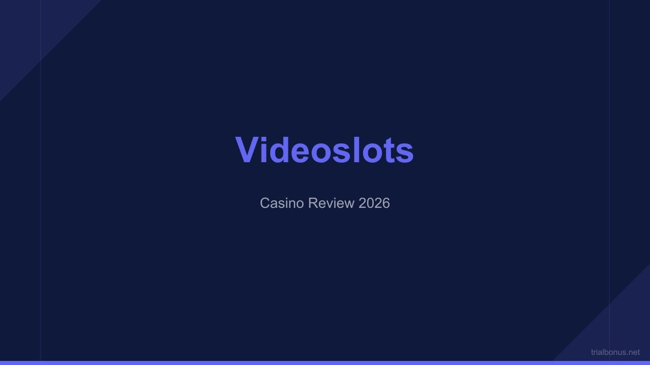 Videoslots casino Review review