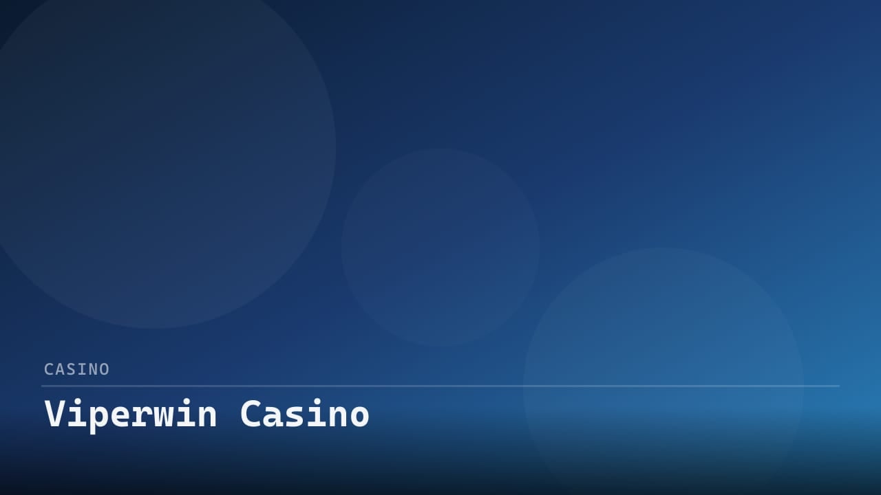 Viperwin Casino review