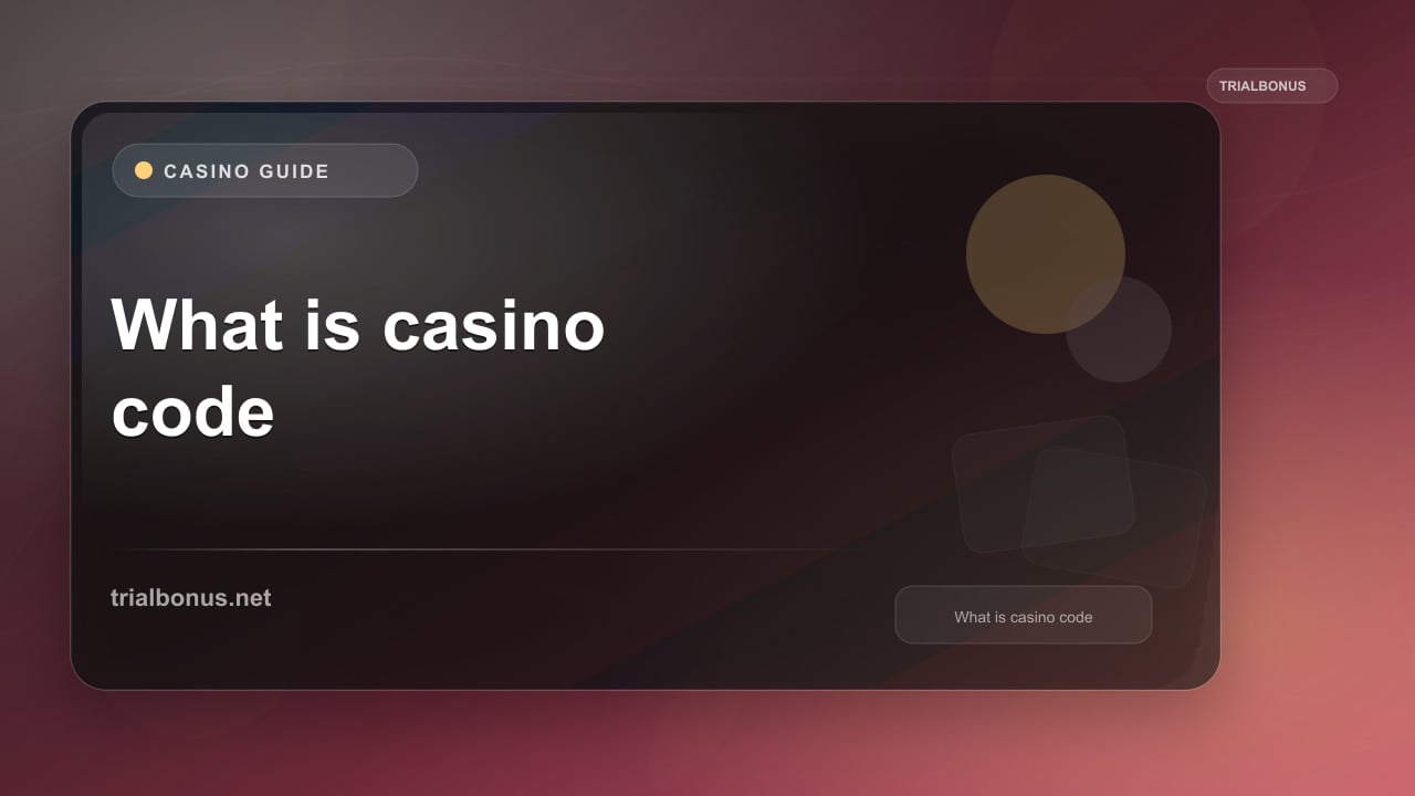 What is a casino bonus code Guide review