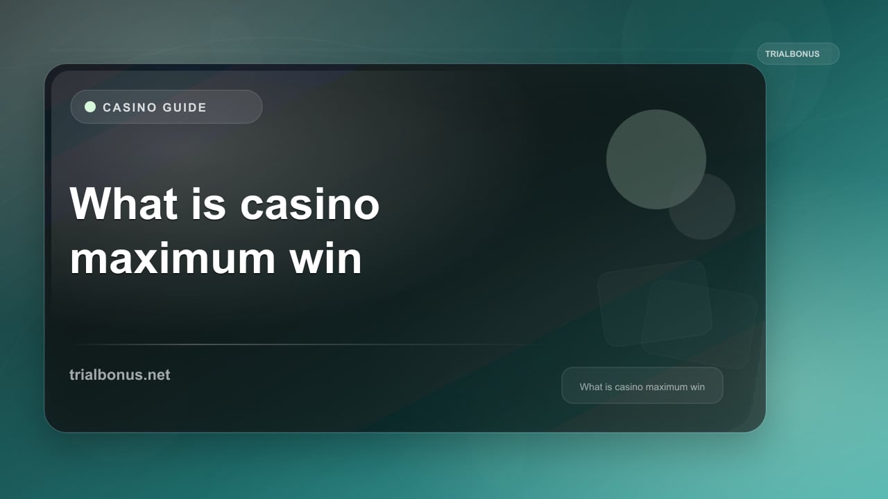 What is a casino maximum win Guide review