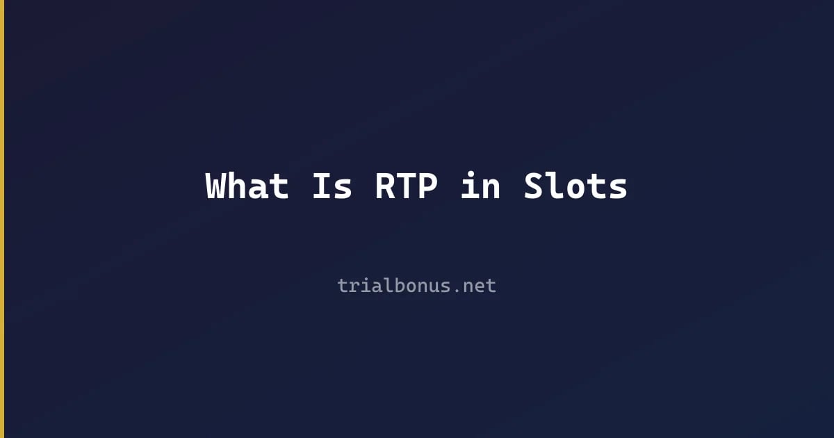 What Is RTP in Slots review