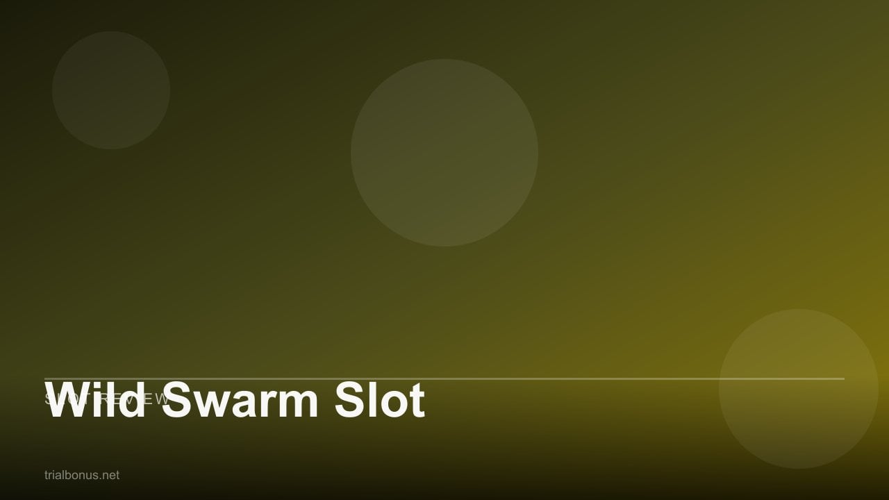 Wild Swarm Slot review