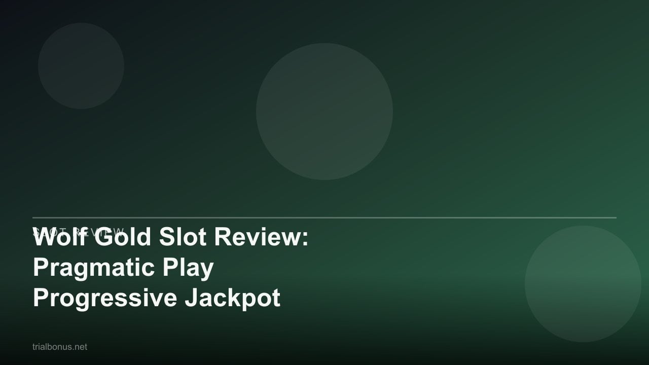 Wolf Gold Slot Review: Pragmatic Play Progressive Jackpot review